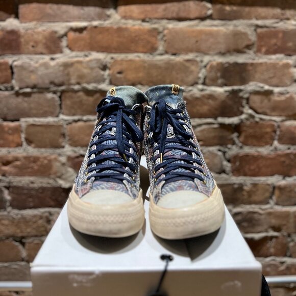 Visvim Skagway Flora Sneaker – Multicolor Jacquard Woven / Canvas Size 8 - Picture 3 of 11